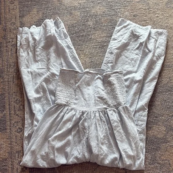 Aerie Smocked Strapless Jumpsuit - Picture 9 of 9